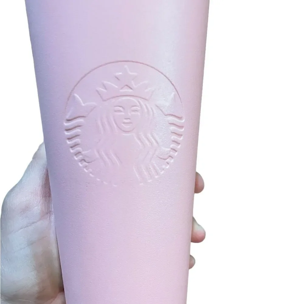 Starbucks Cold Cup baby pink Matte Tumbler‎